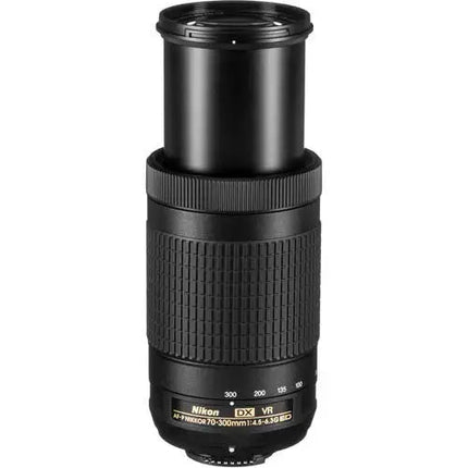 Nikon AF-P DX NIKKOR 70-300 mm f/4.5-6.3G ED VR Lens for DSLR Cameras (Black) (UNBOXED) - Unboxify