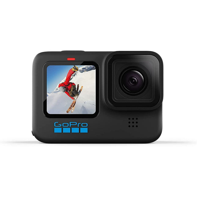 GoPro HERO10 Black - Waterproof Action Camera with Front LCD and Touch Rear Screens, 5.3K60 Ultra HD Video, 23MP Photos, 1080p Live Streaming, Webcam, Stabilization - Grabgear.in