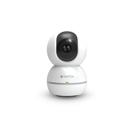 Smitch Wi-Fi Smart Security Camera| Pan & Tilt | Alexa & Google Enabled | 1080P | 2-Way Communication | Motion Detection | Upto 8M Night Vision | Upto 64 GB SD Card Support | Cloud Storage - Grabgear.in
