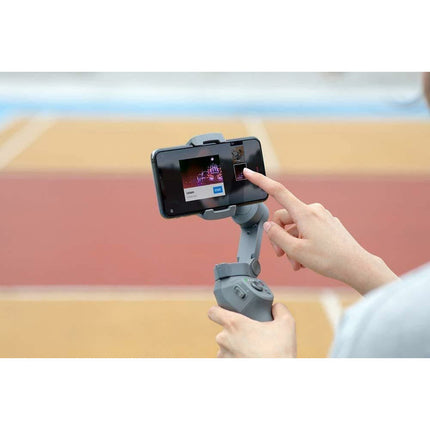 DJI Osmo Mobile 3 - 3-Axis Smartphone Gimbal Handheld Stabilizer Vlog Live Video for iPhone Android (Grey) - Grabgear.in