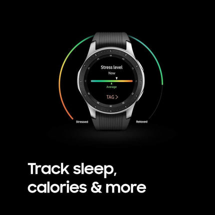 Samsung Galaxy Watch 46 mm LTE Smartwatch  (Black Strap, Regular) SM-R805FZSAINU - Grabgear.in