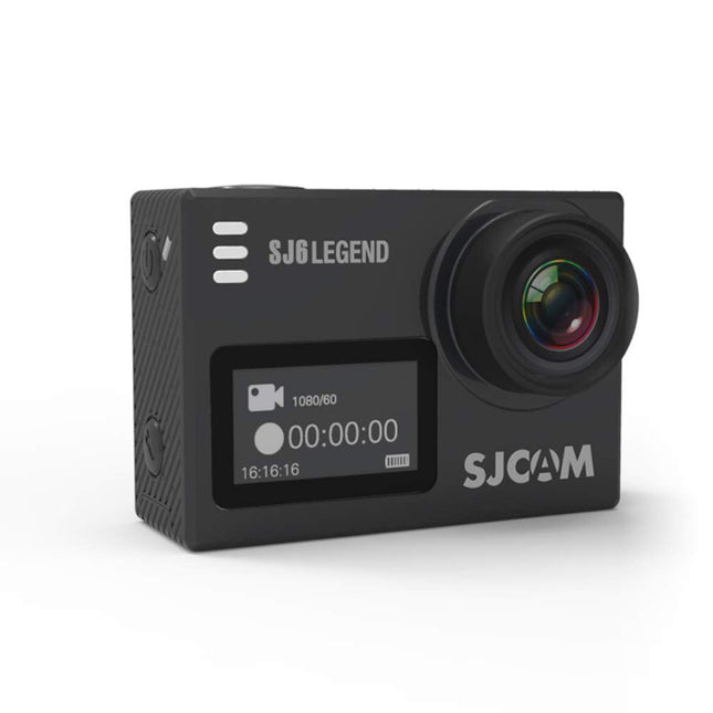 SJCAM SJ6 Legend 16 MP 4K 24fps 5.08 cm (2.0") LCD Touch Screen Action Camera (Black) (UNBOXED) - Unboxify