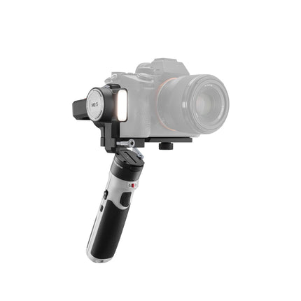 zhiyun Crane M2S Handheld 3-Axis Gimbal (with 2 Years ZHIYUN India Official Warranty) with Integrated 0.66" Display & LED Fill Light 3-in-1 Compact Stabilizer for Mirrorless Camera Smartphone - Unboxify