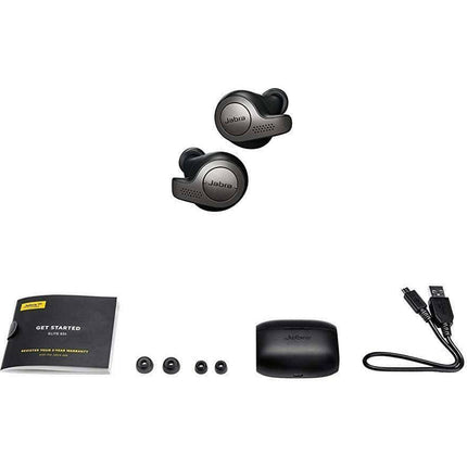 Jabra Elite 65t Alexa Enabled True Wireless Earbuds with Charging Case - Grabgear.in