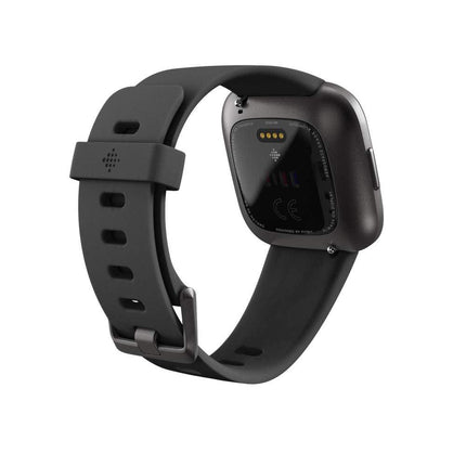Fitbit Versa 2 FB507BKBK Health & Fitness Smartwatch with Heart Rate, Music, Alexa Built-in, Sleep & Swim Tracking (S & L Bands Included) - Grabgear.in