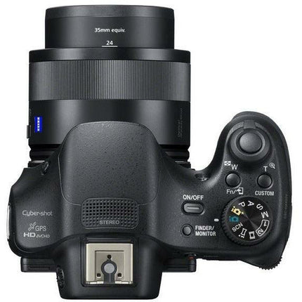 Sony Cybershot DSC-HX400V 20.4MP Digital Camera (Black) with Free Bag - Grabgear.in