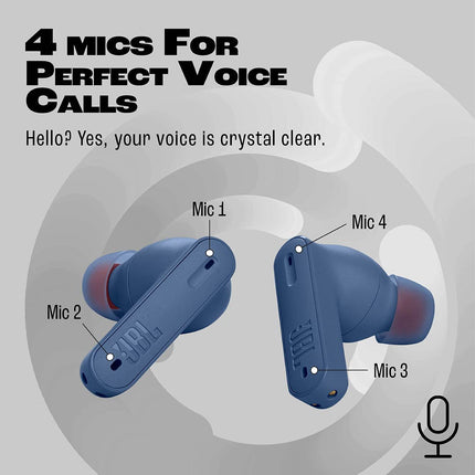 (UNBOXED) JBL Tune 230NC TWS, Active Noise Cancellation Earbuds with Mic, Massive 40 Hrs Playtime with Speed Charge, Adjustable EQ with JBL APP, 4Mics for Perfect Calls, Google Fast Pair, Bluetooth 5.2 - Unboxify