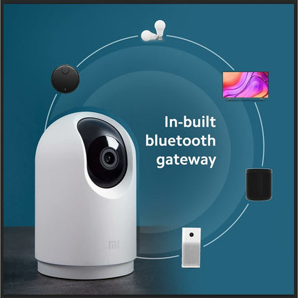 (UNBOXED) Mi 360° Home Security Camera 2K Pro with Bluetooth Gateway BLE 4.2 l 2K Super Clear Image Quality | Dual Band Wi-fi Connection l 3 Million Pixels | Full Color in Low-Light | AI Human Detection - Grabgear.in
