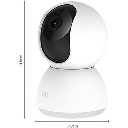 (UNBOXED) Mi 360° 1080p Full HD WiFi Smart Security Camera| 360° Viewing Area |Intruder Alert | Night Vision | Two-Way Audio |Inverted Installation - Xiaomi - Grabgear.in