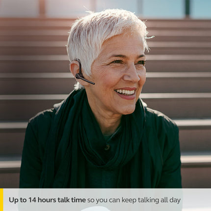 Jabra Talk 65 Mono Bluetooth Premium Wireless Single Ear Noise Cancelling Earphones (UNBOXED) - Unboxify