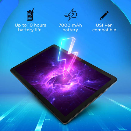 Lenovo Ideapad Duet Chromebook Tablet 25.65 cm (10.1 inch, 4 GB, 128 GB, Wi-Fi Only), Ice Blue, Iron Grey - Unboxify