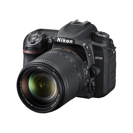 Nikon D7500 20.9MP Digital SLR Camera (Black) with AF-S DX NIKKOR 18-140mm f/3.5-5.6G ED VR Lens - Unboxify