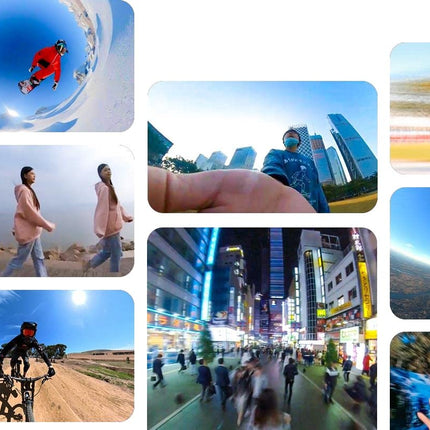 Insta360 ONE RS – Waterproof Action Camera with Interchangeable Lenses, 48MP Photo, Active HDR, AI Editing (UNBOXED) - Unboxify