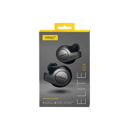 Jabra Elite 65t Alexa Enabled True Wireless Earbuds with Charging Case - Grabgear.in