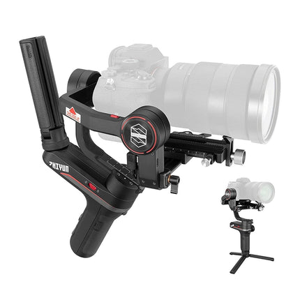 Zhiyun Weebill S Compact Gimbal Stabilizer for DSLR & Mirrorless Camera Sony A7M3 A7III A7R3 with 24-70mm GM Len Nikon Z6 Z7 Panasonic GH5 GH5s Canon 5D4 5D3 EOS R BMPCC 4K 3-Axis Handheld Gimbal - Grabgear.in