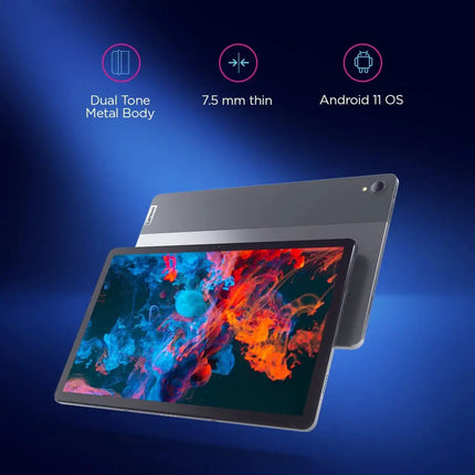 Lenovo Tab P11 Plus Tablet (11 inch (27.94 cm), 6 GB, 128 GB, Wi-Fi+LTE, Voice Calling), Slate Grey with 2K Display, Quad Speakers with Dolby Atmos, 7700 mAH Battery and TUV Certified Eye Protection - Unboxify