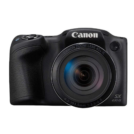 (UNBOXED) Canon PowerShot SX430 IS 20MP Digital Camera with 45x Optical Zoom (Black) - Grabgear.in
