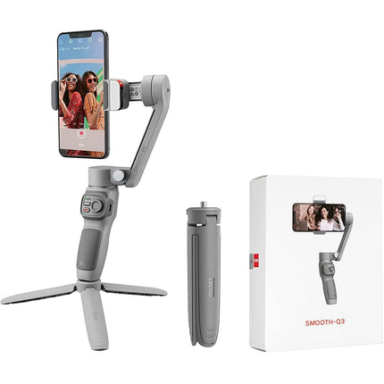 Zhiyun Smooth Q3, 3-Axis Handheld Smartphone Gimbal Stabilizer - Grabgear.in