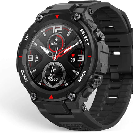 Amazfit Huami T Rex | 20 Days Battery Life, 1.3 inch AMOLED Display, Built-in GPS, 12 Military Certifications, Water Resistance, 14 Sports Modes - Unboxify