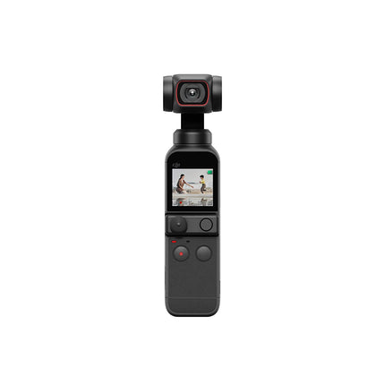 DJI Osmo Pocket2 - Handheld 3-Axis Gimbal Stabilizer with 4K Camera,1/1.7" CMOS,64MP Photo, Pocket-Sized, Active Track 3.0, Glamour Effects, Video Vlog for Android and iPhone (Black) - Grabgear.in