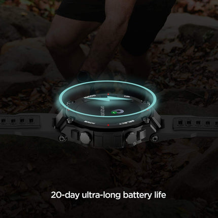 Amazfit Huami T Rex | 20 Days Battery Life, 1.3 inch AMOLED Display, Built-in GPS, 12 Military Certifications, Water Resistance, 14 Sports Modes - Unboxify
