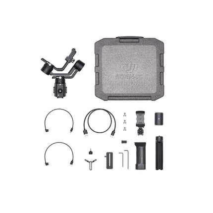 DJI RSC (Ronin Sc) – Lightweight and Compact, Superior Stabilization, 3-Axis Gimbal Stabilizer for Mirrorless Cameras, Nikon, Sony, Panasonic, Canon, 360 Degree Movement, 2kg Tested Payload, Axis Locks, Black - Unboxify