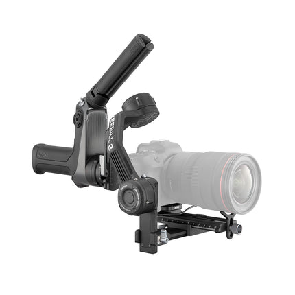 zhiyun Weebill 2 Camera Stabilizer, Handheld 3-Axis Gimbal (with 2 Years ZHIYUN India Official Warranty) for DSLR and Mirrorless Camera with Flip-Out Touch Screen 4Kg Tested Payload - Unboxify