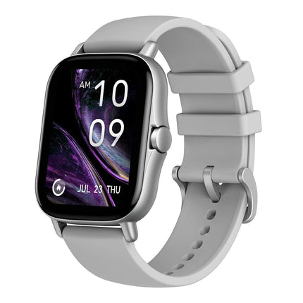 Amazfit GTS 2 Smart Watch, 1.65 inch (4.2 cm) AMOLED Display, Built-in Amazon Alexa, Built-in GPS, SpO2 & Stress Monitor, Bluetooth Phone Calls, 3GB Music Storage, 90 Sports Modes (Midnight Black) - Grabgear.in