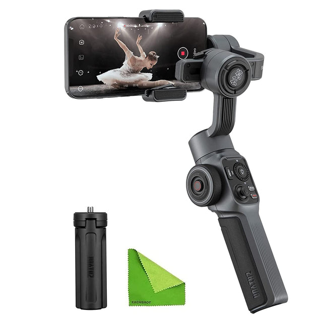 Zhiyun Smooth 5 3-Axis Focus Pull & Zoom Capability Handheld Gimbal Stabilizer (UNBOXED) - Unboxify