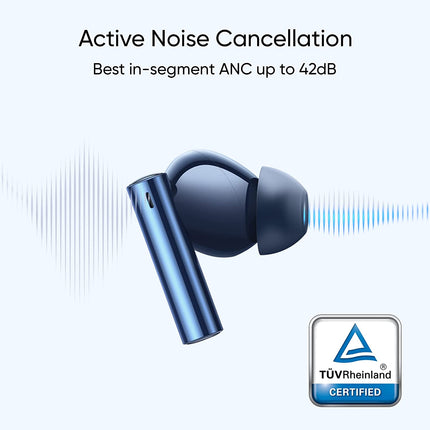 realme Buds Air 3 True Wireless in-Ear Earbuds with Active Noise Cancellation (ANC) (UNBOXED) - Unboxify