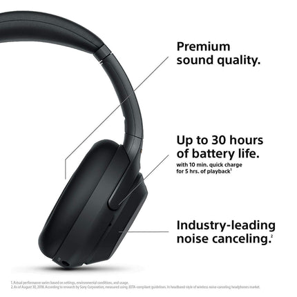 Sony WH-1000XM3 Industry Leading Wireless Noise Cancelling Headphones - Grabgear.in