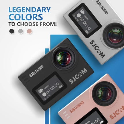 SJCAM SJ6 Legend 16 MP 4K 24fps 5.08 cm (2.0") LCD Touch Screen Action Camera (Black) (UNBOXED) - Unboxify