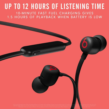 Beats Flex Wireless Earphones – Apple W1 Headphone Chip, Magnetic Earbuds, Class 1 Bluetooth, 12 Hours of Listening Time, Built-in Microphone - Grabgear.in