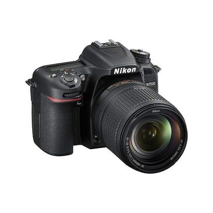 Nikon D7500 20.9MP Digital SLR Camera (Black) with AF-S DX NIKKOR 18-140mm f/3.5-5.6G ED VR Lens - Unboxify