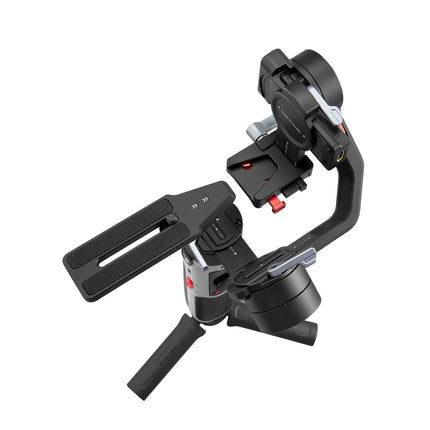 zhiyun Crane M2S Handheld 3-Axis Gimbal (with 2 Years ZHIYUN India Official Warranty) with Integrated 0.66" Display & LED Fill Light 3-in-1 Compact Stabilizer for Mirrorless Camera Smartphone - Unboxify