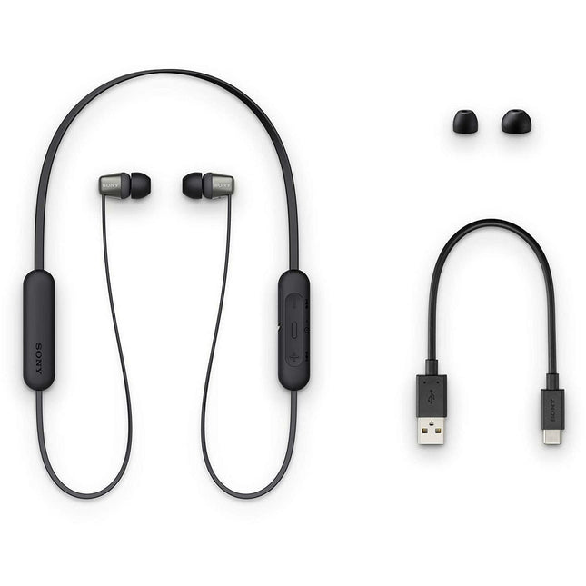 Sony WI-C310 Wireless Headphones with 15 Hours Battery Life, Magnetic Earbuds, BT Ver 5.0 with mic - Grabgear.in