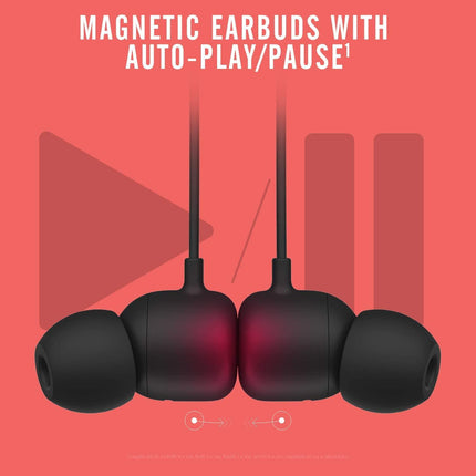 Beats Flex Wireless Earphones – Apple W1 Headphone Chip, Magnetic Earbuds, Class 1 Bluetooth, 12 Hours of Listening Time, Built-in Microphone - Grabgear.in