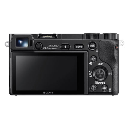 Sony Alpha ILCE 6000L 24.3 MP Mirrorless Digital SLR Camera with 16-50 mm (APS-C Sensor, Fast Auto Focus, Eye AF, Light Weight) - Black (UNBOXED) - Unboxify
