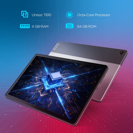 Lenovo Tab M10 FHD 3rd Gen (10.1 inch (25.65 cm), Voice Calling), Storm Grey (UNBOXED) - Unboxify
