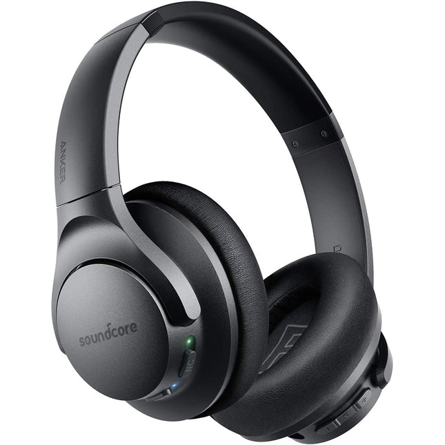 Anker Soundcore Life Q20 Hybrid Active Noise Cancelling Headphones, Wireless Over Ear Bluetooth Headphones, 40H Playtime (UNBOXED) - Unboxify