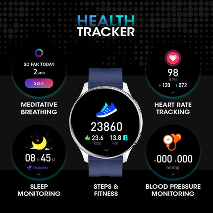 Fire-Boltt INVINCIBLE 1.39" (3.53cm) AMOLED 454x454 Bluetooth Calling Smartwatch (UNBOXED) - Unboxify