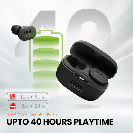 JBL Tune 130NC True Wireless in Ear Earbuds Active Noise Cancellation (Upto 40dB) (UNBOXED) - Unboxify