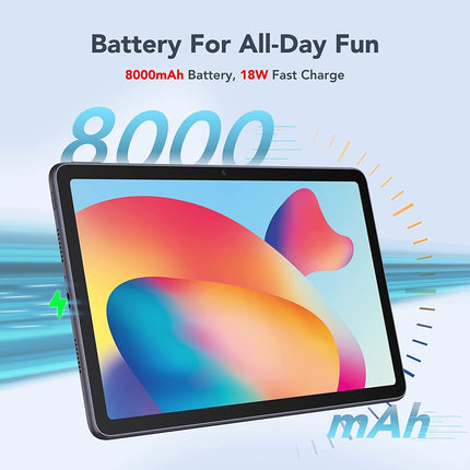 TCL 10 TAB Max 4 GB RAM 64 GB ROM 10.36 inches with Wi-Fi+4G Tablet (Grey) (UNBOXED) - Unboxify