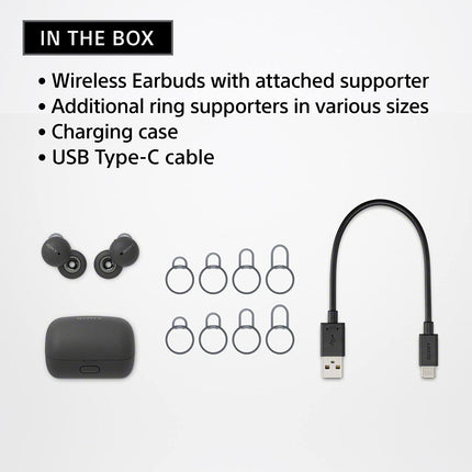 Sony LinkBuds WF-L900 Truly Wireless Bluetooth Earbuds with Open-Ring Design for Ambient Sound (UNBOXED) (UNACTIVATED) - Unboxify