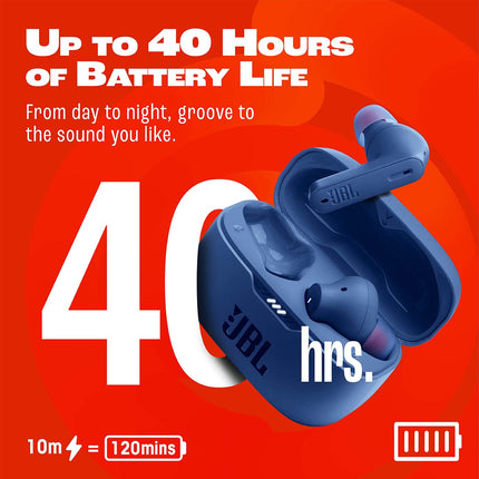 (UNBOXED) JBL Tune 230NC TWS, Active Noise Cancellation Earbuds with Mic, Massive 40 Hrs Playtime with Speed Charge, Adjustable EQ with JBL APP, 4Mics for Perfect Calls, Google Fast Pair, Bluetooth 5.2 - Unboxify
