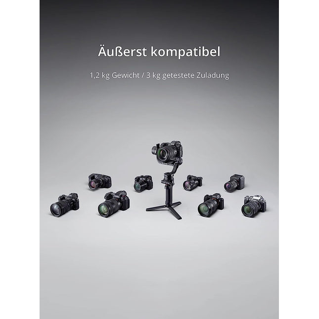 DJI RSC 2 Pro Combo 3-Axis Gimbal Stabilizer for DSLR and Mirrorless Camera (UNBOXED) - Unboxify