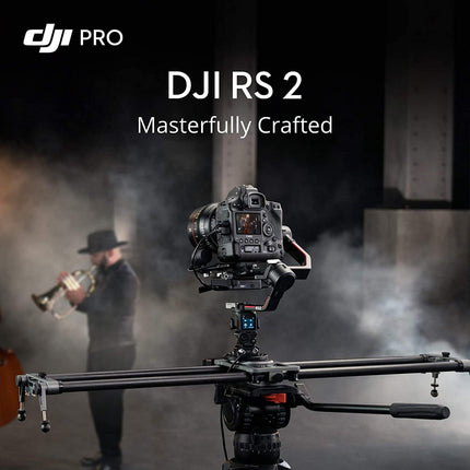 DJI RS 2Combo-3-Axis Gimbal Stabilizer for DSLR and Mirrorless Cameras,Nikon,Sony,Panasonic,Canon,Fuji,10lbs TestedPayload,1.4” Full-ColorTouchscreen, CarbonFiber Construction, Black (CP.RN.00000094.01) - Grabgear.in