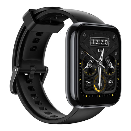 (UNBOXED) realme Smart Watch 2 Pro (Space Grey) with 4.45 cm (1.75") HD Super Bright Touchscreen, Dual-Satellite GPS, 14-Day Battery, SpO2 & Heart Rate Monitoring, IP68 Water Resistance - Grabgear.in