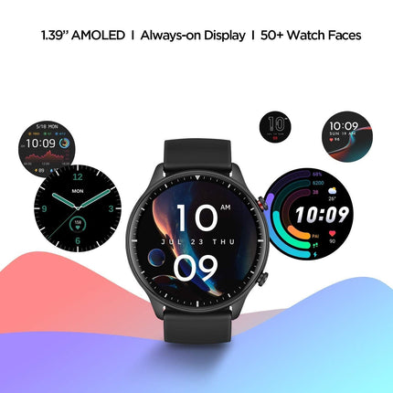 Amazfit GTR 2 Smart Watch, 1.39" AMOLED Display, SpO2 & Stress Monitor, Built-in Alexa, Built-in GPS, Bluetooth Phone Calls, 3GB Music Storage, 14-Day Battery Life, 90 Sports Modes - Grabgear.in