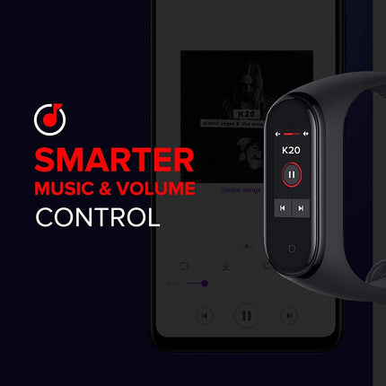 Mi Smart Band 4- India's No.1 Fitness Band, Up-to 20 Days Battery Life - Grabgear.in